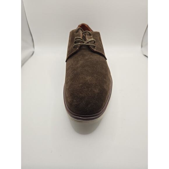 NEW Stacy Adams Tayson Redzone Collection Mens Oxford Shoes Brown Suede 11M - Picture 6 of 8